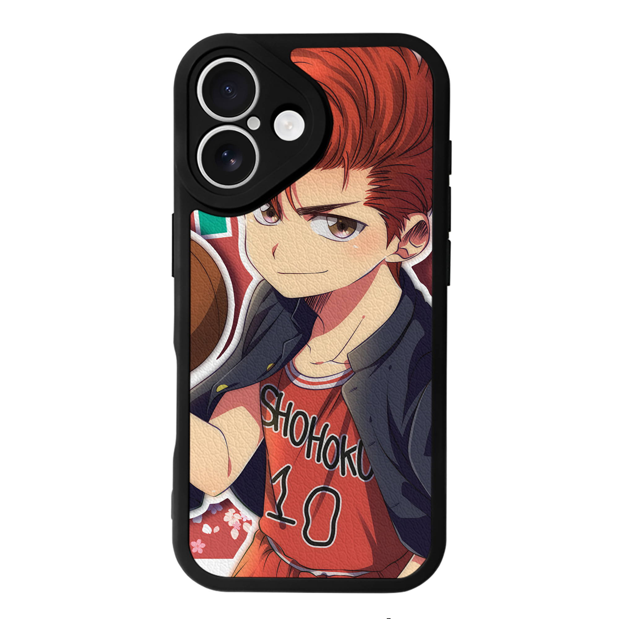（画像用） SLAM DUNK／スラムダンク 【iPhone 16シリーズ対応】シリコンスマホケース（レザー調） 材質：シリコン